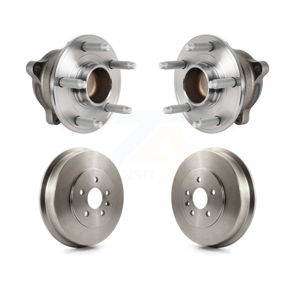 Drum Brake And Wheel Hub Bearing Assembly Rear Kit For 2016 Chevrolet Cruze