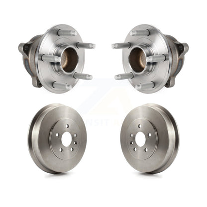 Drum Brake And Wheel Hub Bearing Assembly Rear Kit For 2016 Chevrolet Cruze