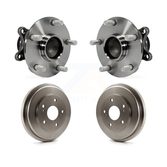 Drum Brake & Hub Bearing Rear Kit For 08-12 Suzuki SX4 FWD with rear brakes