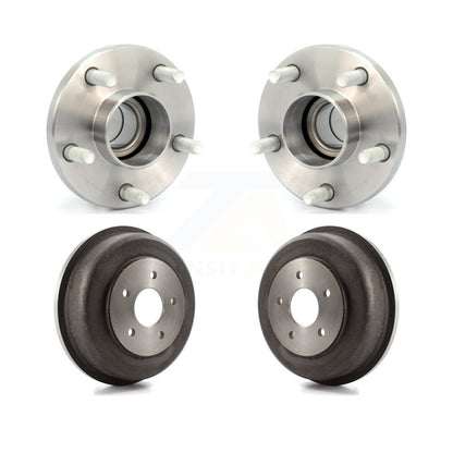 Drum Brake And Hub Bearing Assembly Rear Kit For 2010-2013 Ford Transit Connect
