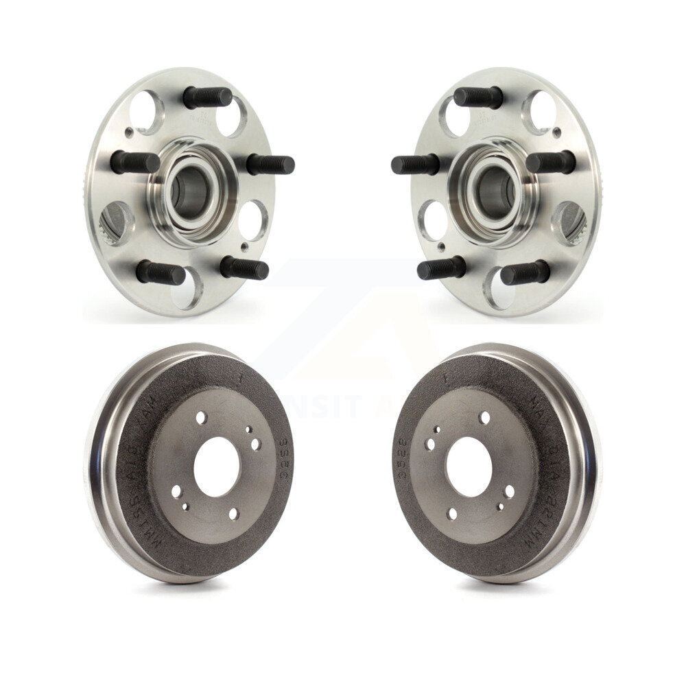 Drum Brake And Hub Bearing Rear Kit For Honda Accord 3.0L with Disc rear brakes