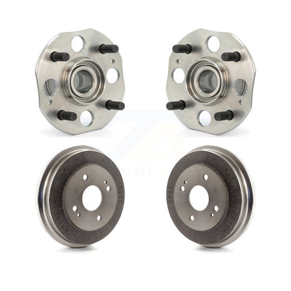 Drum Brake Hub Bearing Rear Kit For 1998-2002 Honda Accord 2.3L with 4-Wheel ABS