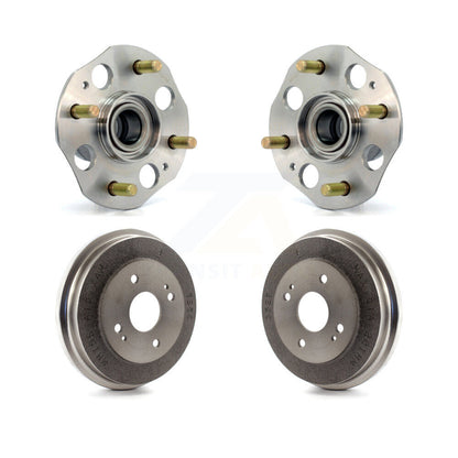Drum Brake And Wheel Hub Bearing Assembly Rear Kit For Honda Accord