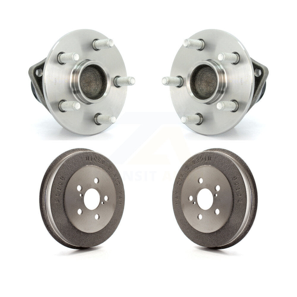 Drum Brake And Hub Bearing Rear Kit For 2003-2008 Toyota Matrix Pontiac Vibe