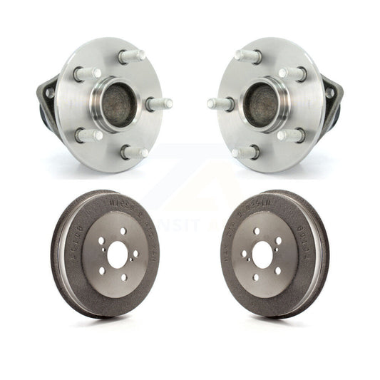 Drum Brake And Hub Bearing Rear Kit For 2003-2008 Toyota Matrix Pontiac Vibe