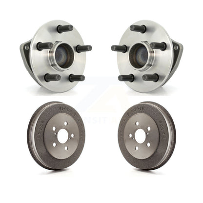 Drum Brake Hub Bearing Rear Kit For Toyota Matrix Pontiac Vibe FWD with Non-ABS