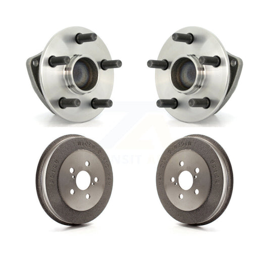 Drum Brake Hub Bearing Rear Kit For Toyota Matrix Pontiac Vibe FWD with Non-ABS