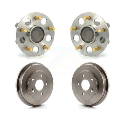 Drum Brake And Wheel Hub Bearing Assembly Rear Kit For Honda Civic