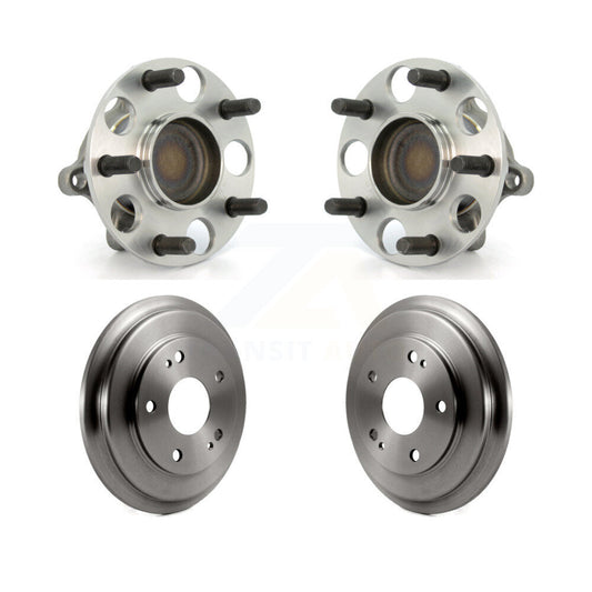 Drum Brake And Wheel Hub Bearing Assembly Rear Kit For Honda Civic