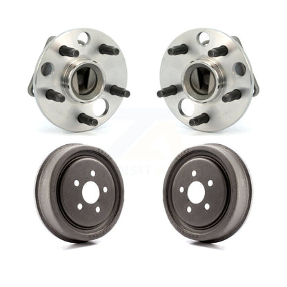 Drum Brake & Hub Bearing Rear Kit For Pontiac Sunfire Chevrolet Cavalier Non-ABS