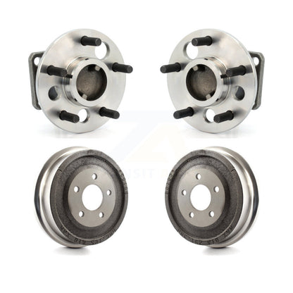 Drum Brake And Wheel Hub Bearing Assembly Rear Kit For Pontiac Aztek