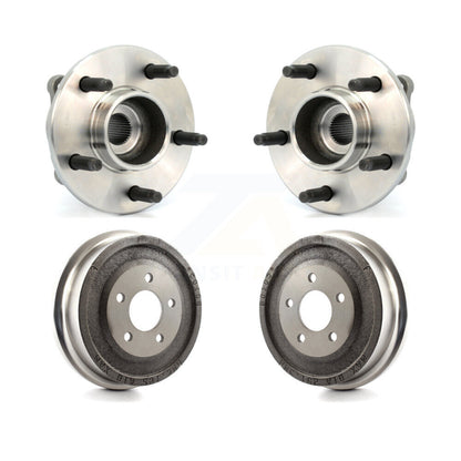 Drum Brake Hub Bearing Rear Kit For Saturn Vue Pontiac Torrent Chevrolet Equinox