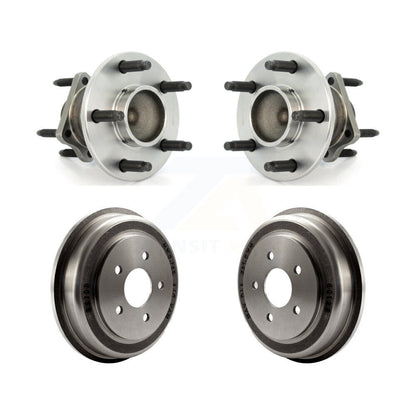 Drum Brake And Hub Bearing Rear Kit For 2005-2007 Chevrolet Malibu 4-Wheel ABS