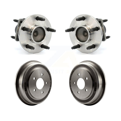 Drum Brake And Hub Bearing Assembly Rear Kit For Chevrolet Cobalt Pontiac G5 HHR