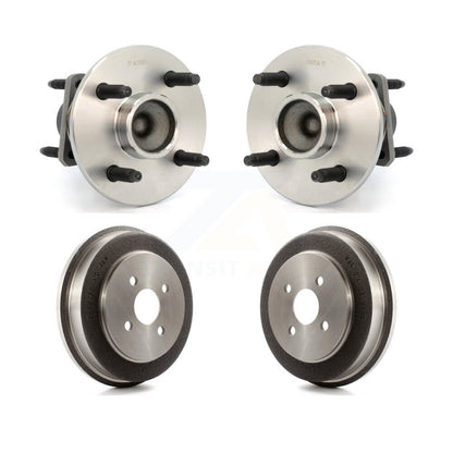 Drum Brake And Hub Bearing Rear Kit For Chevrolet Cobalt Pontiac Saturn Ion G5