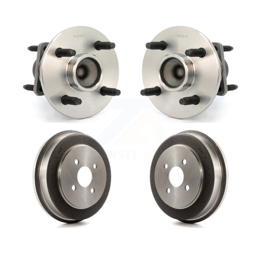 Drum Brake And Hub Bearing Rear Kit For Chevrolet Cobalt Pontiac Saturn Ion G5