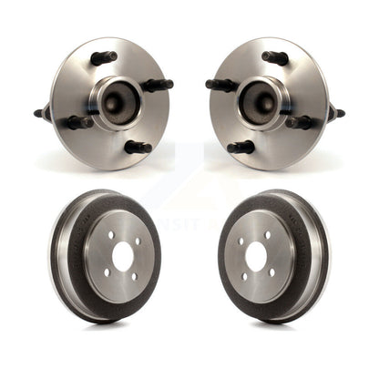 Drum Brake And Hub Bearing Rear Kit For Chevrolet Cobalt Pontiac Saturn Ion G5