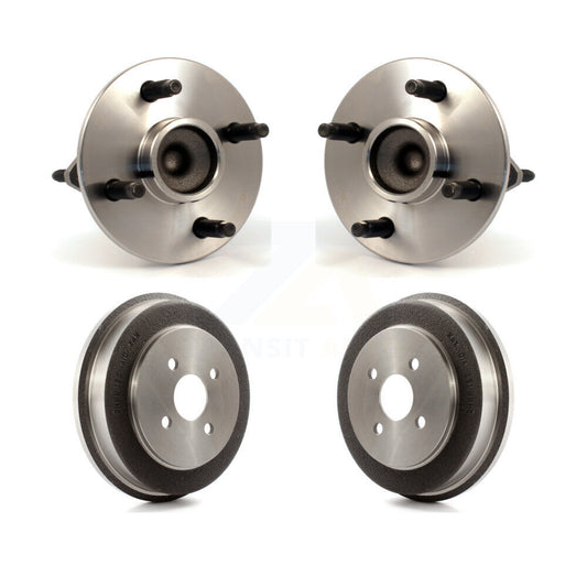 Drum Brake And Hub Bearing Rear Kit For Chevrolet Cobalt Pontiac Saturn Ion G5