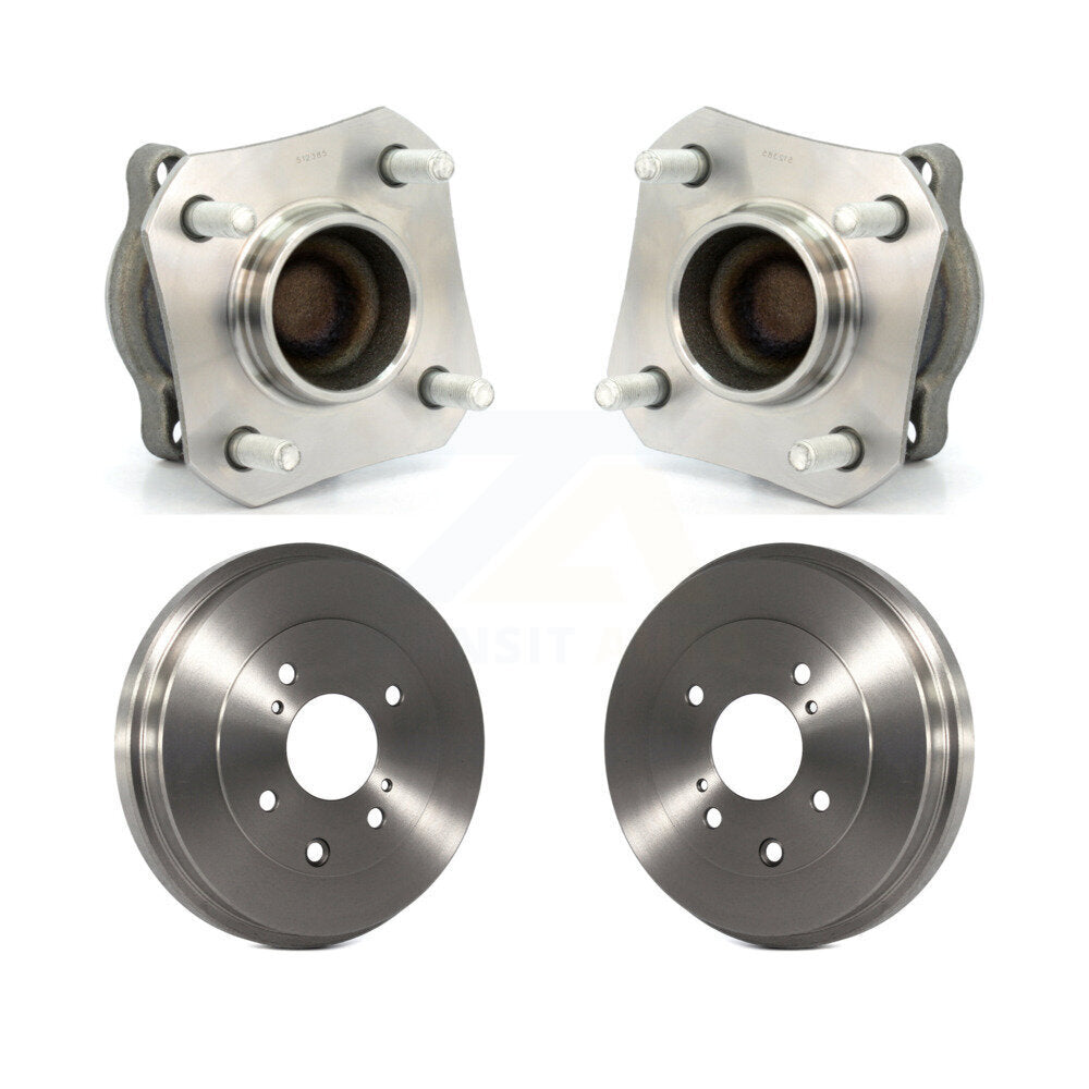 Drum Brake And Wheel Hub Bearing Assembly Rear Kit For Nissan Sentra