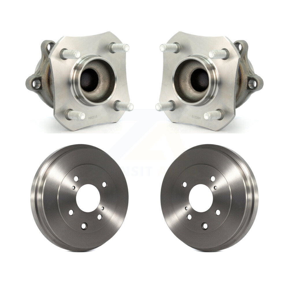 Drum Brake And Wheel Hub Bearing Assembly Rear Kit For Nissan Sentra