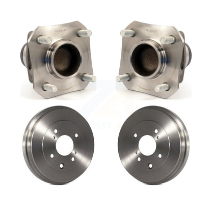 Drum Brake And Wheel Hub Bearing Assembly Rear Kit For Nissan Versa