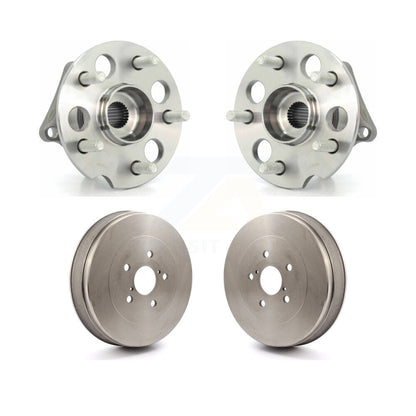 Drum Brake And Hub Bearing Assembly Rear Kit For 2004-2010 Toyota Sienna AWD