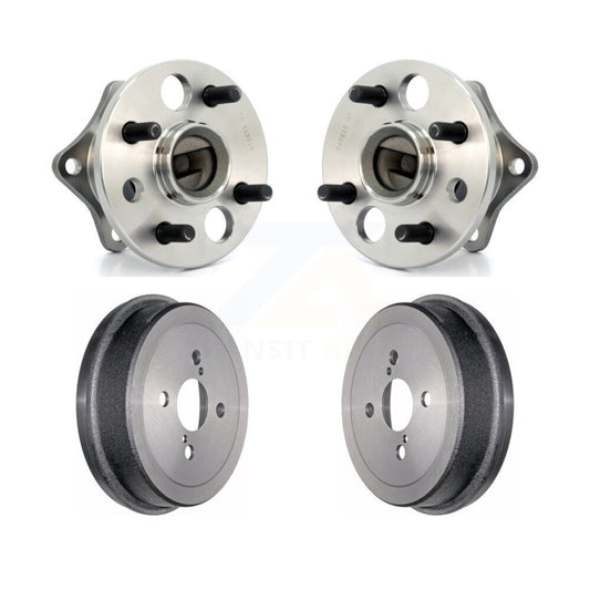 Drum Brake & Hub Bearing Rear Kit For Toyota Corolla Prizm Chevrolet Geo Non-ABS