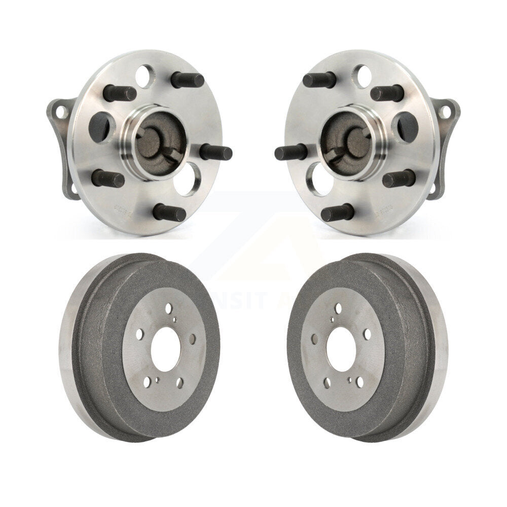 Drum Brake And Hub Bearing Assembly Rear Kit For Toyota Camry Solara 4-Wheel ABS