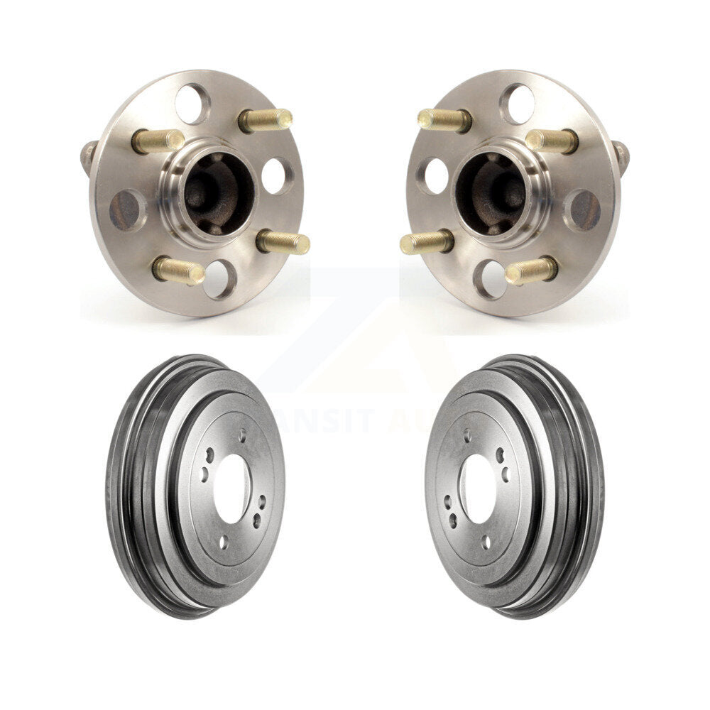 Drum Brake And Hub Bearing Rear Kit For Hyundai Accent Kia Rio Rio5 Non-ABS