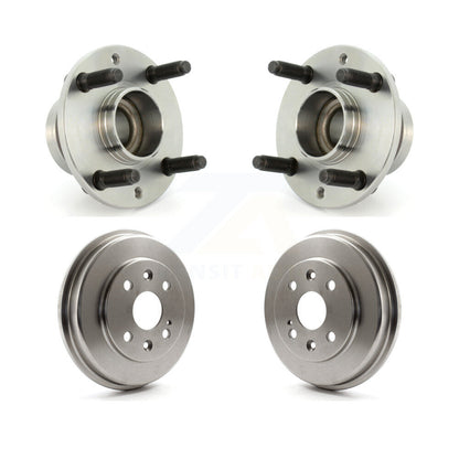 Drum Brake & Hub Bearing Rear Kit For Mazda Protege Ford Escort MX-3 323 Mercury