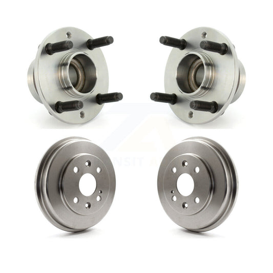 Drum Brake & Hub Bearing Rear Kit For Mazda Protege Ford Escort MX-3 323 Mercury