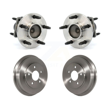 Drum Brake And Hub Bearing Assembly Rear Kit For Chevrolet Cobalt Pontiac G5 HHR