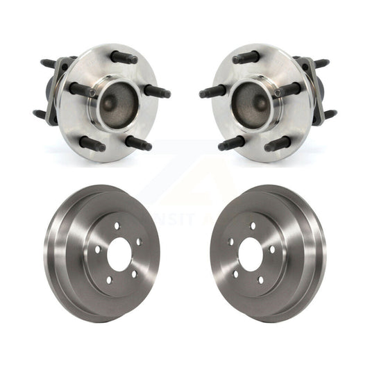 Drum Brake And Hub Bearing Assembly Rear Kit For Chevrolet Cobalt Pontiac G5 HHR