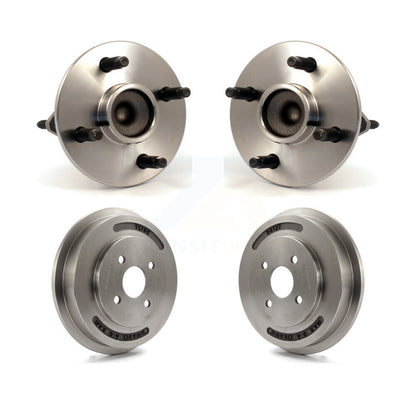 Drum Brake And Hub Bearing Assembly Rear Kit For Chevrolet Cobalt Pontiac G5