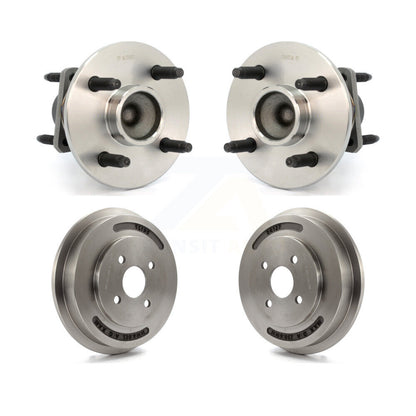 Drum Brake And Hub Bearing Assembly Rear Kit For Chevrolet Cobalt Pontiac G5