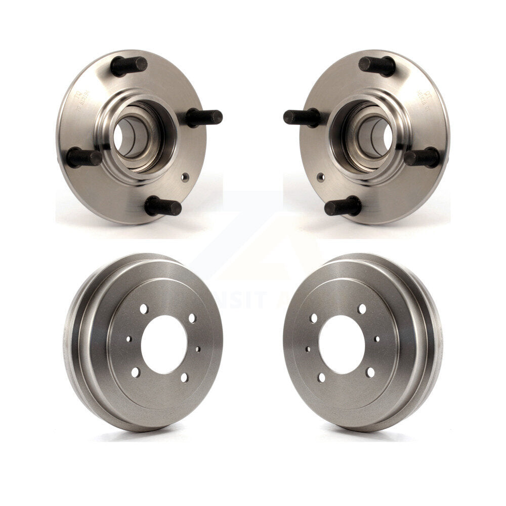 Drum Brake And Wheel Hub Bearing Assembly Rear Kit For Hyundai Elantra
