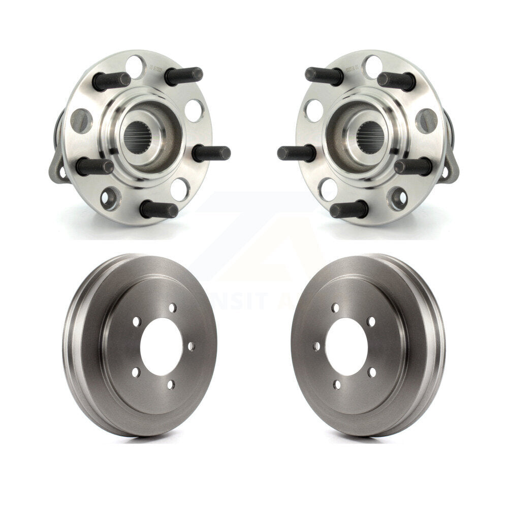 Drum Brake And Wheel Hub Bearing Rear Kit For Jeep Patriot Compass Dodge Caliber