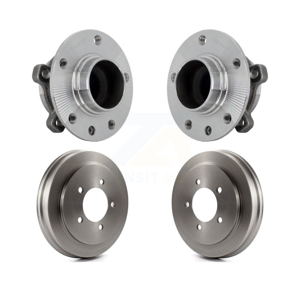 Drum Brake And Hub Bearing Rear Kit For 2017 Jeep Compass MP body code with FWD