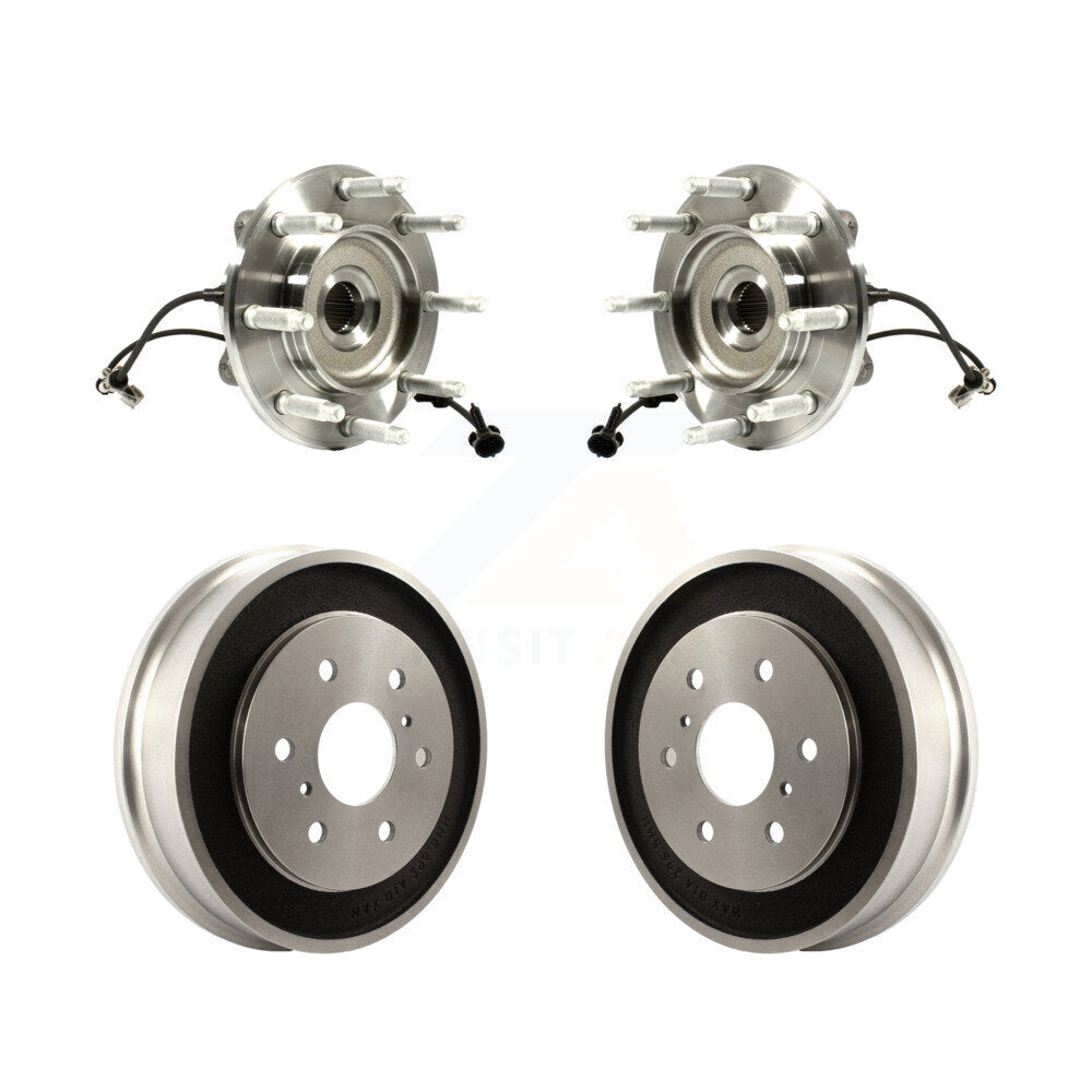 Drum Brake And Hub Bearing Rear Kit For Chevrolet Silverado 1500 GMC Sierra