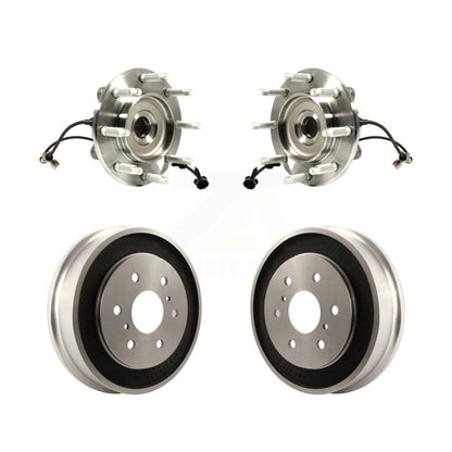 Drum Brake And Hub Bearing Rear Kit For Chevrolet Silverado 1500 GMC Sierra