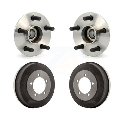 Drum Brake & Hub Bearing Rear Kit For 2002 Dodge Stratus Sedan with 4-Wheel ABS