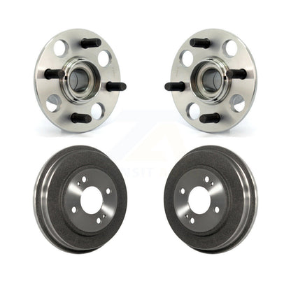 Drum Brake And Wheel Hub Bearing Assembly Rear Kit For Honda Civic
