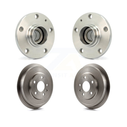 Drum Brake And Wheel Hub Bearing Assembly Rear Kit For Volkswagen Jetta Beetle
