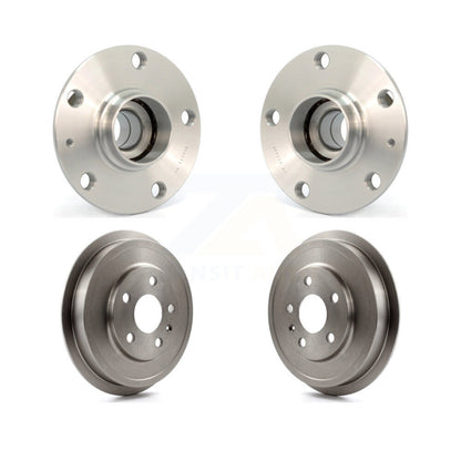 Drum Brake And Wheel Hub Bearing Assembly Rear Kit For Volkswagen Jetta Beetle