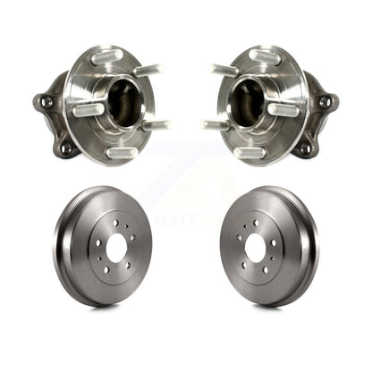 Drum Brake And Hub Bearing Assembly Rear Kit For Ford Focus With Parking Assist