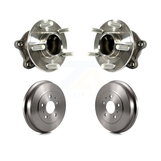 Drum Brake And Hub Bearing Assembly Rear Kit For Ford Focus With Parking Assist