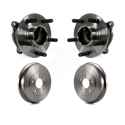 Drum Brake And Hub Bearing Rear Kit For Ford Focus Without Active Park Assist