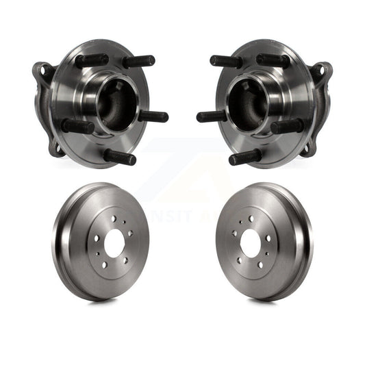 Drum Brake And Hub Bearing Rear Kit For Ford Focus Without Active Park Assist