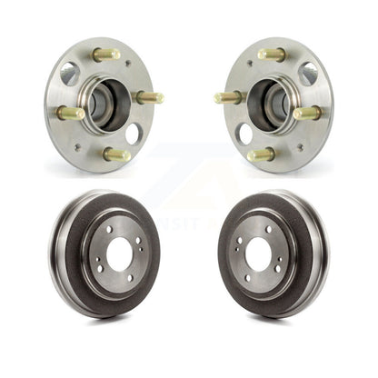 Drum Brake And Wheel Hub Bearing Assembly Rear Kit For Honda Civic
