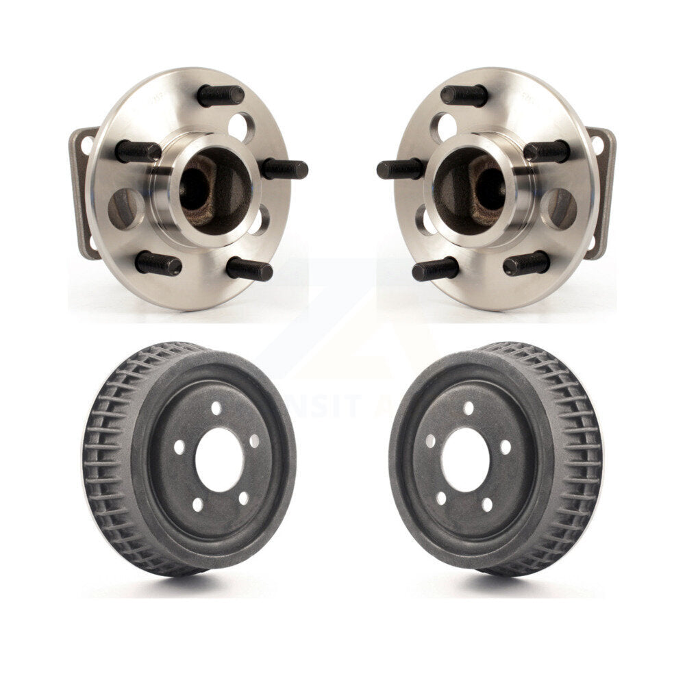 Drum Brake Hub Bearing Rear Kit For Pontiac Montana Chevrolet Venture Buick APV